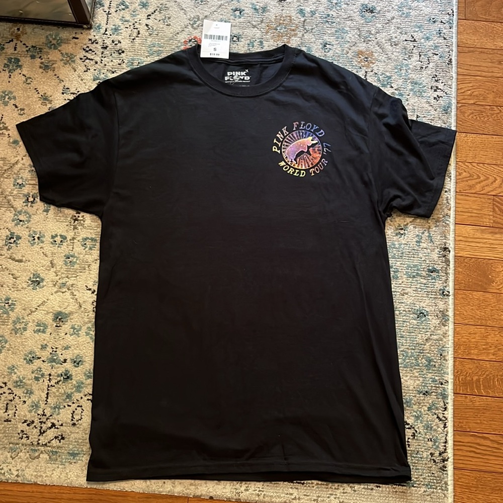 NWT Forever 21 Pink Floyd World Tour 1977 Retro Graphic Tee - Picture 5 of 15
